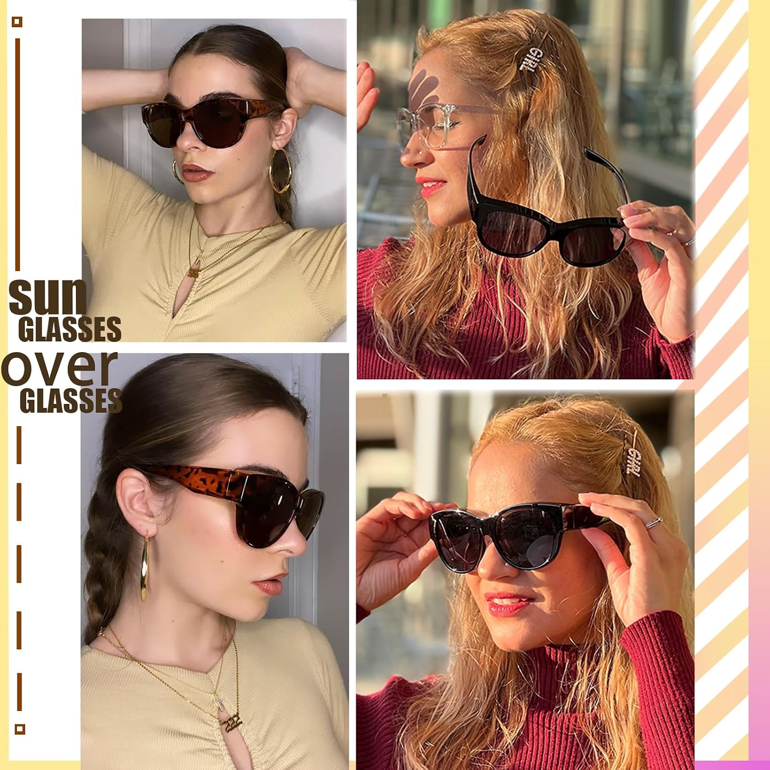 Thumbnail 5 de GEGURI Fit-Over Sunglasses with Polarized Lenses