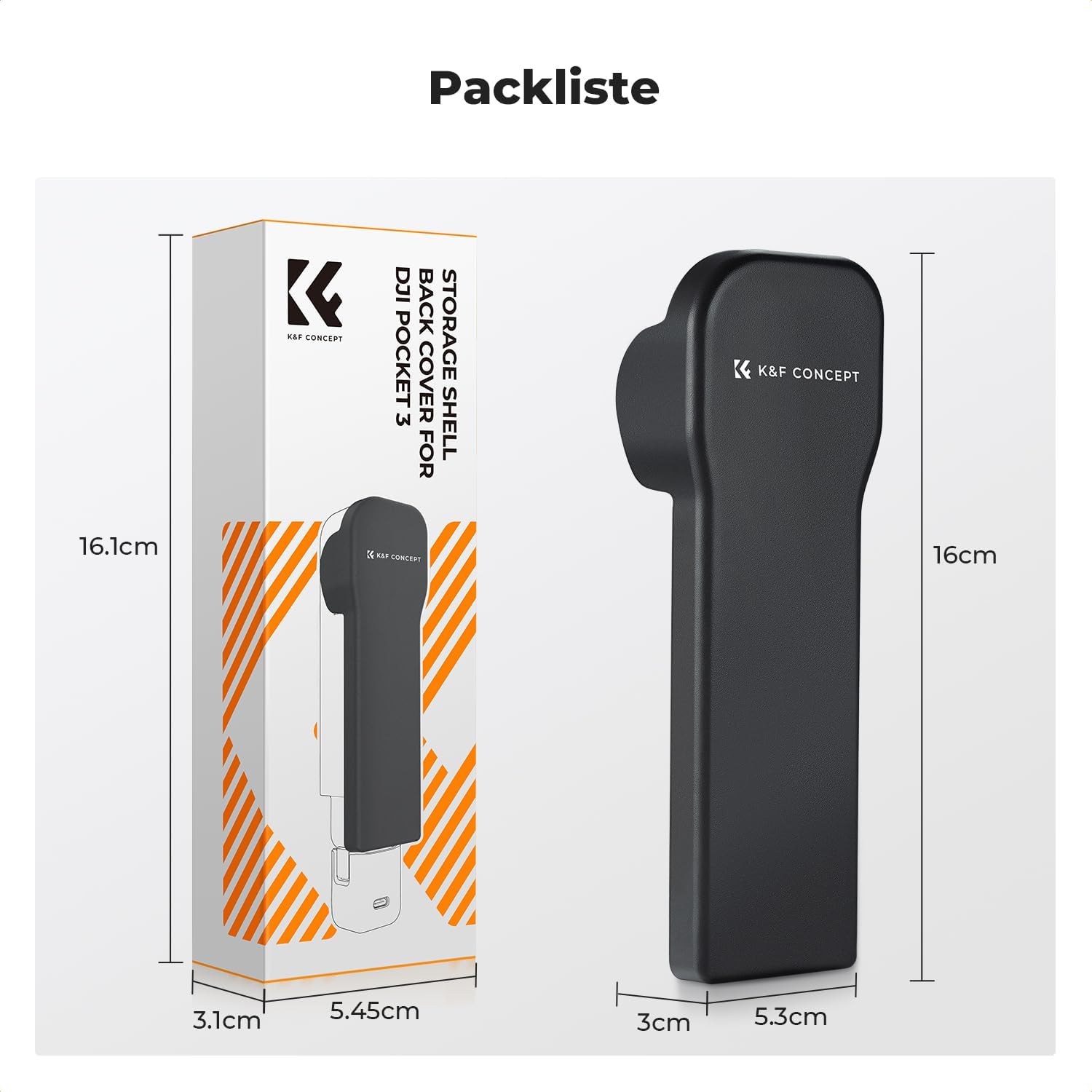 Thumbnail 6 de K&F Concept Schutzhülle für DJI Osmo Pocket 3 Creator Combo – Anti-Drop Anti-Knock Schutzabdeckung