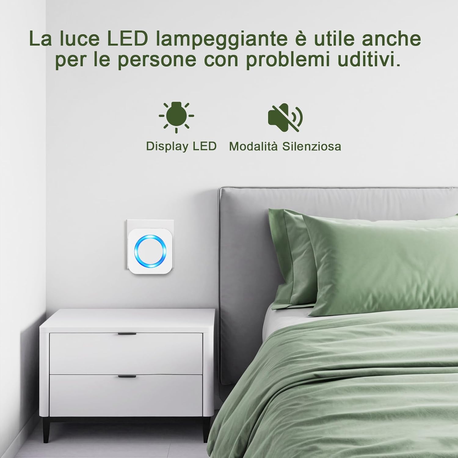 Thumbnail 4 de SURFOU Campanello wireless 400m 📢