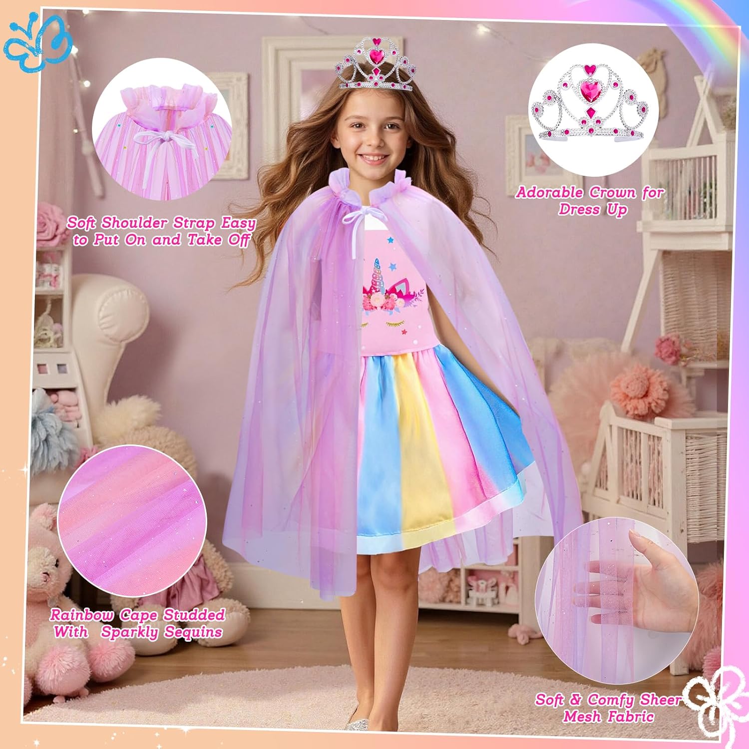 Thumbnail 3 de Meland Princess Dress Up 3-8 years