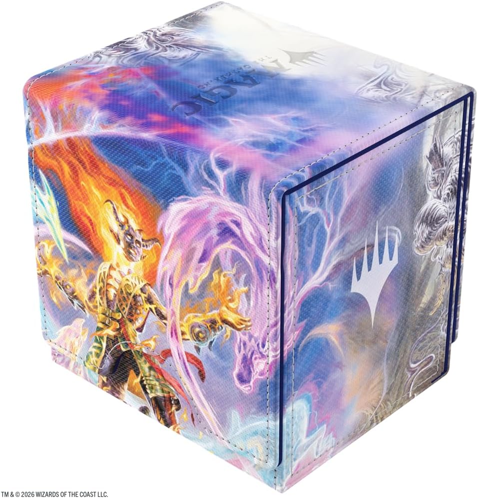 Detalle de Gamegenic MTG Lorwyn Eclipsed Sidekick Pro 100+ XL Ashling : accessoire de jeu pour protéger jusqu’à 100 cartes