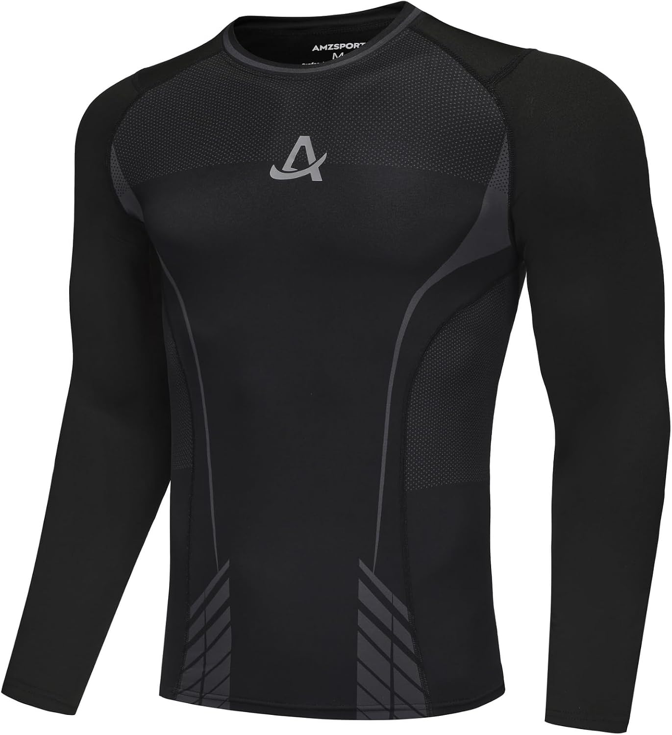 Thumbnail 5 de AMZSPORT Maglia Compressione Uomo termica manica lunga per running e palestra