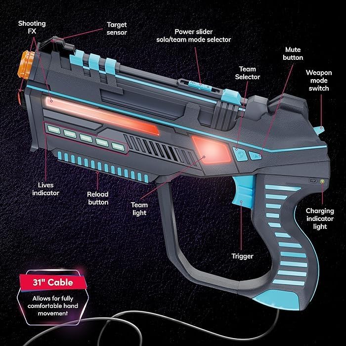 Detalle de Squad Hero Rechargeable Laser Tag 150 ft