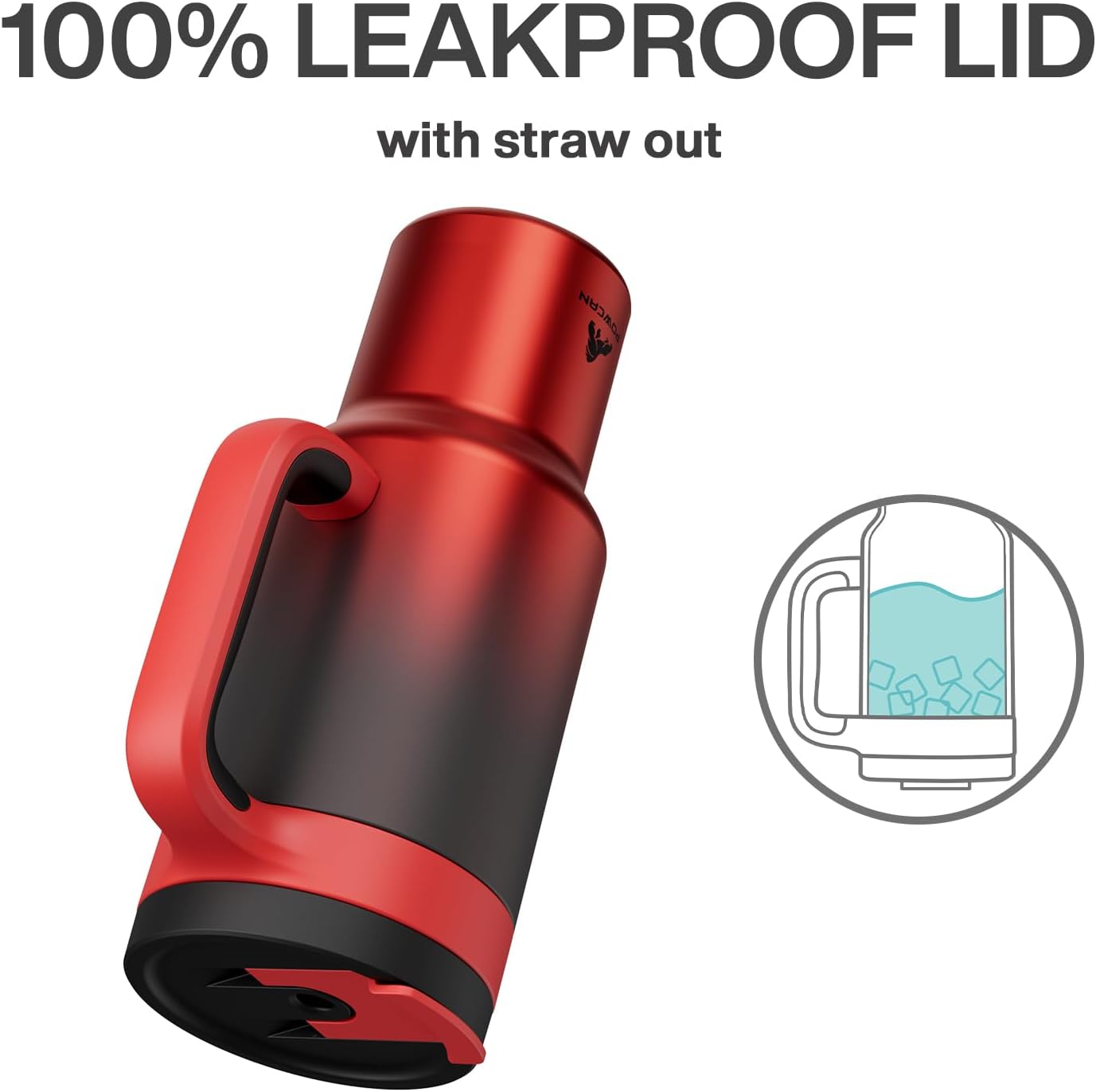 Detalle de POWCAN Insulated Tumbler 40 oz