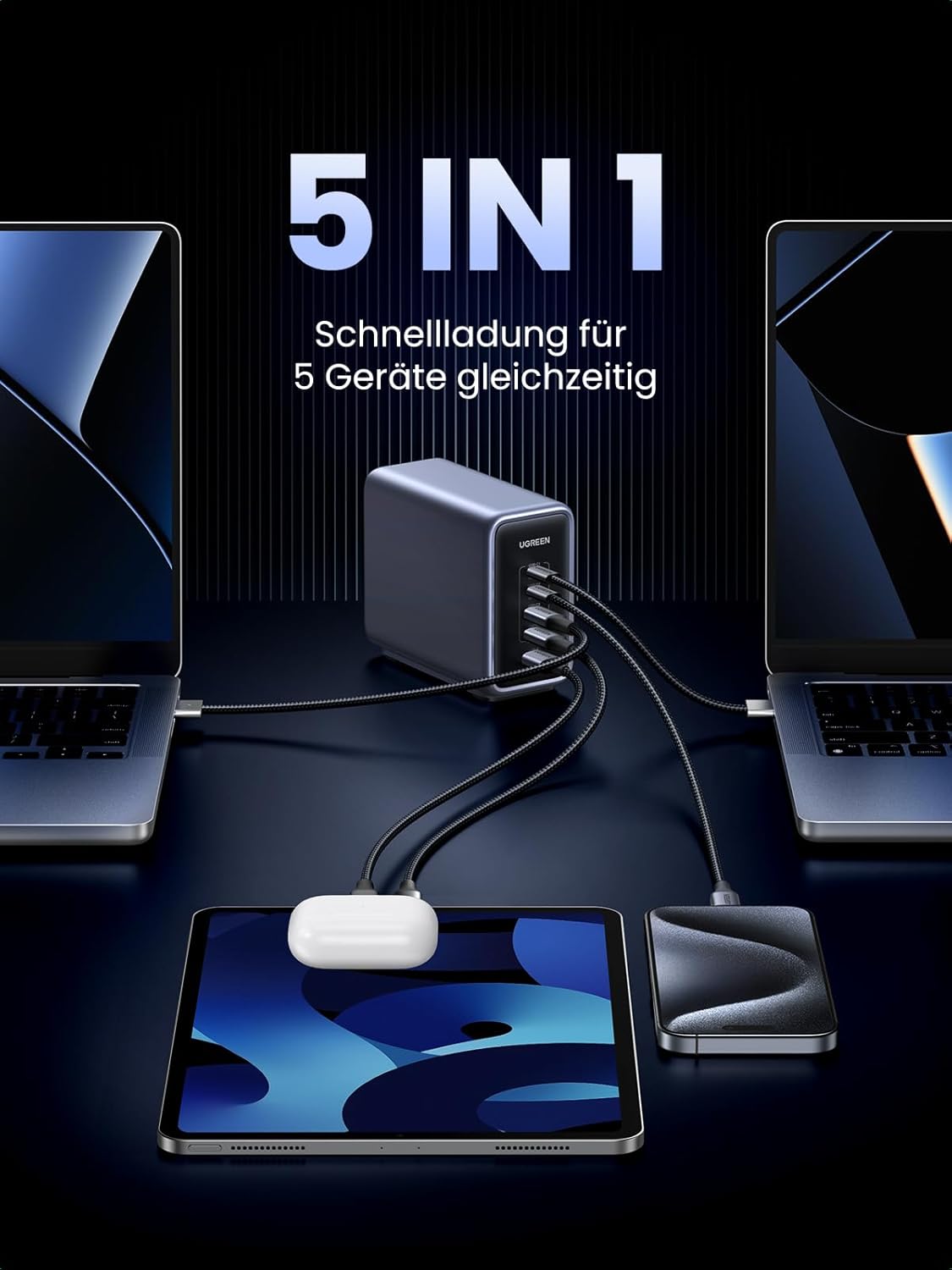 Thumbnail 3 de UGREEN Nexode 300W Charger GaN Netzteil