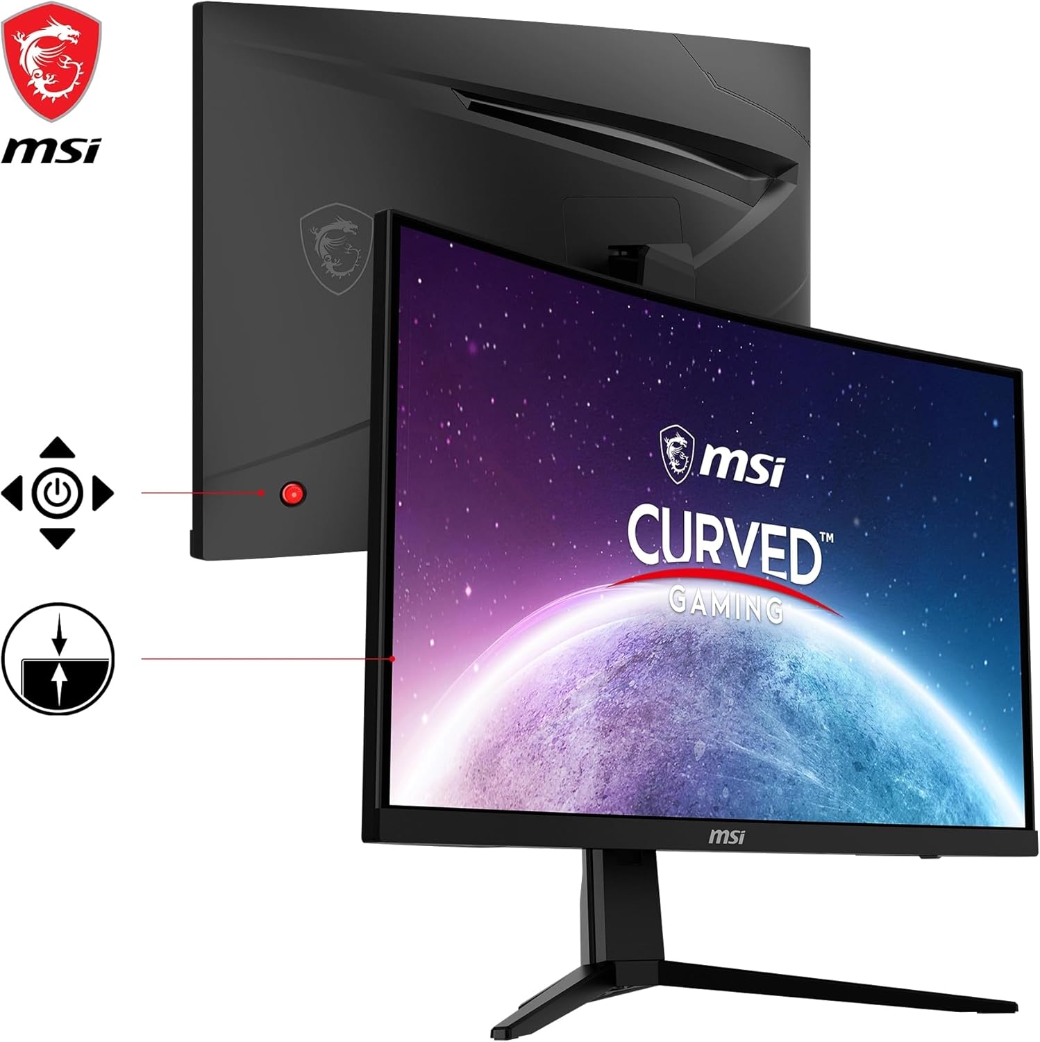 Thumbnail 4 de MSI G2422C Monitor Gaming 23,6" FHD 180 Hz
