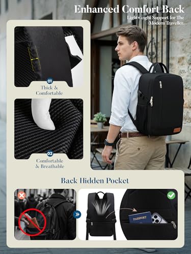 Detalle de Lossga Mochila de Cabina 40x30x20 cm para Ryanair y otras aerolíneas: opinión de compra