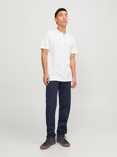 Thumbnail 2 de JACK & JONES Jjebasic Polo SS Noos - Polo Hombre Blanco Slim Fit (Talla M)