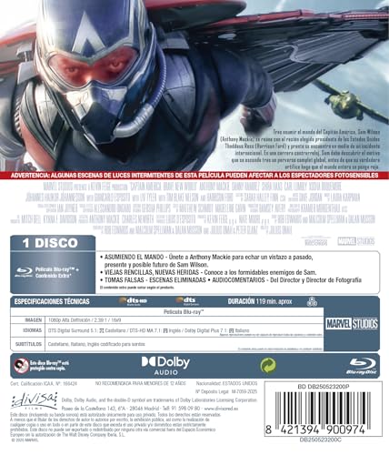 Detalle de Capitan America: Brave New World (Blu-ray) 📀