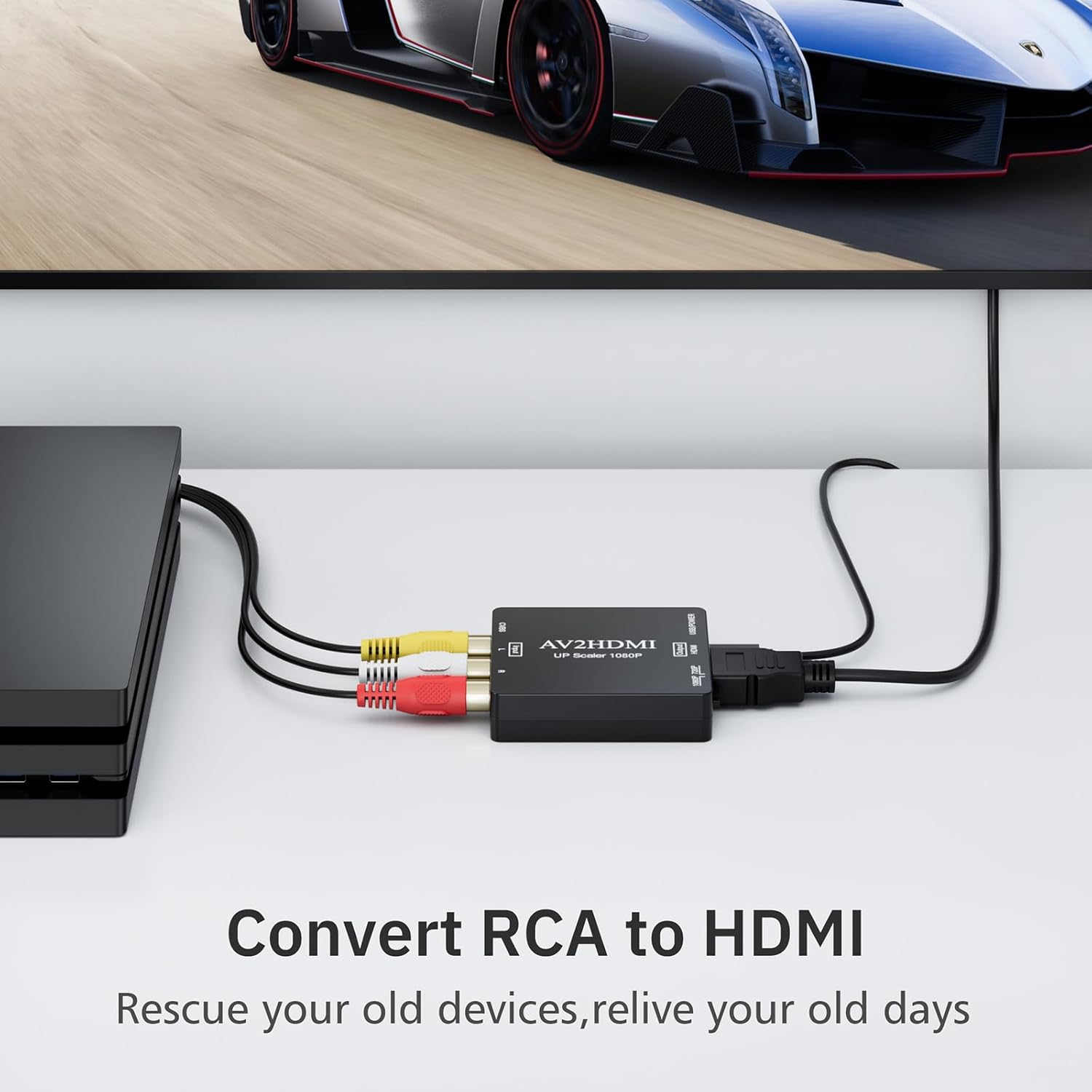 Thumbnail 5 de DigitConvert AV to HDMI Converter 1080p 📺