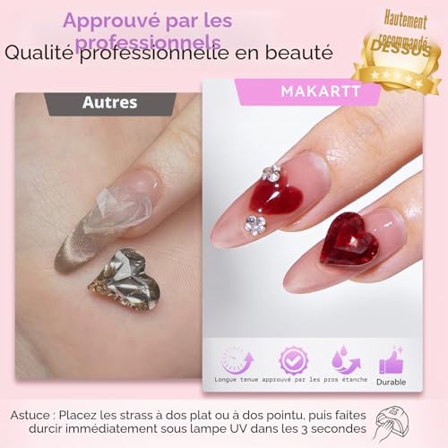 Thumbnail 7 de Makartt Rhinestone Glue Gel 30g: Gel adhésif fort pour strass et nail art 3D