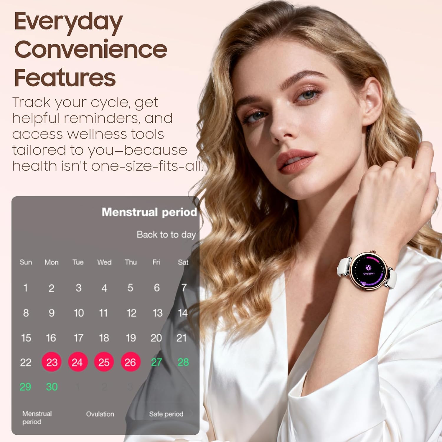 Detalle de TOZO S8 AMOLED smartwatch 1.32-inch