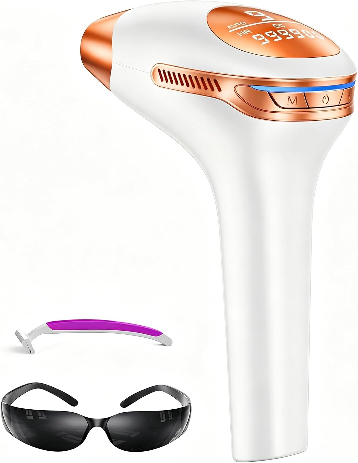 Detalle de 999,900-Flashes IPL Laser Hair Removal Device 9 Levels 🪒