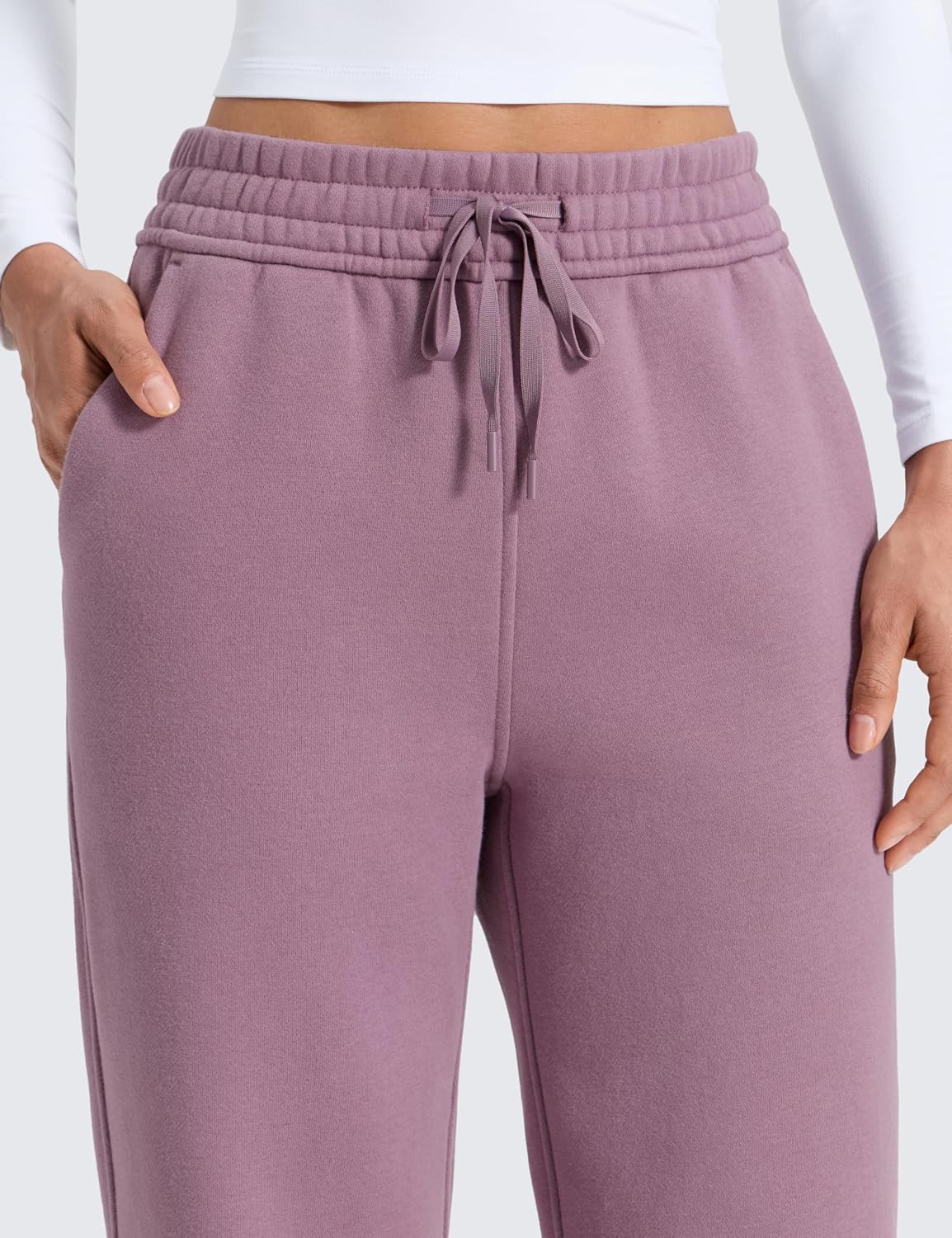 Thumbnail 3 de CRZ YOGA Women's Cotton Fleece Sweatpants 30