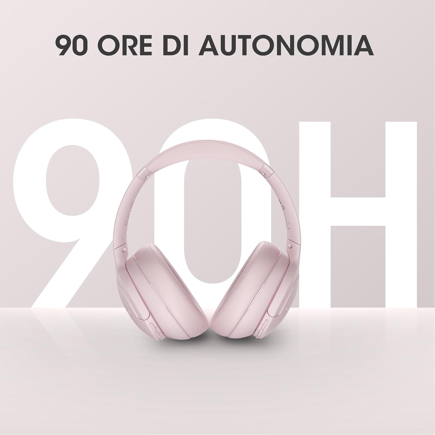 Detalle 2 de DOQAUS Cuffie Wireless Bluetooth Over Ear: autonomia top e suono HiFi con 3 modalità EQ