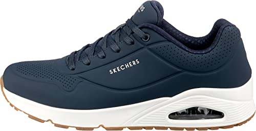 Thumbnail 2 de Skechers Uno Stand On Air para hombre en navy con cordones (Durabuck Trim) EU 41