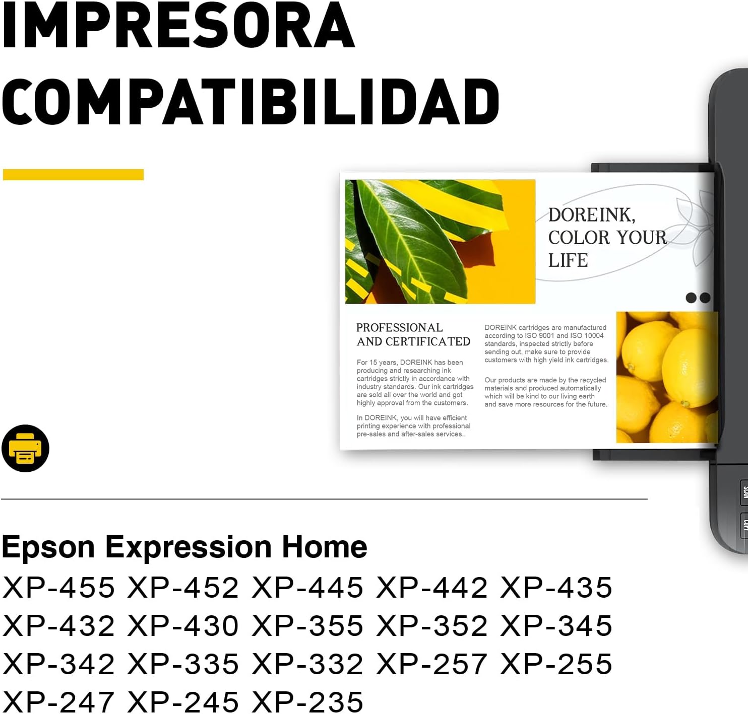 Thumbnail 1 de DOREINK 29XL Cartuchos Compatibles para Epson Expression 🖨