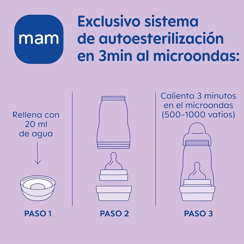 Thumbnail 4 de MAM Easy Start Anti‑Colic Pack 2 biberones 320 ml