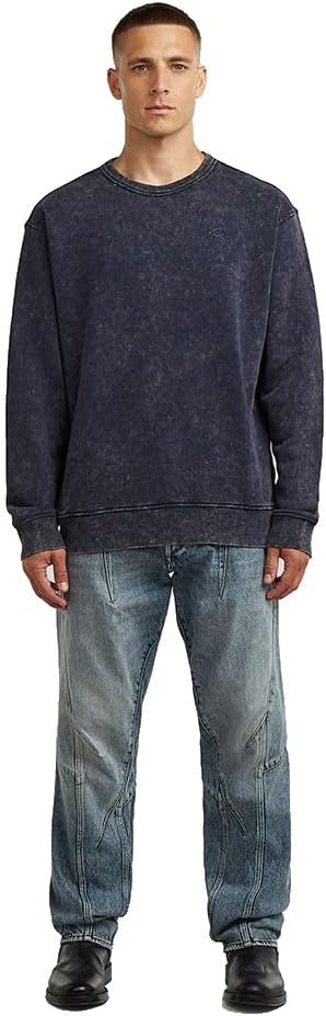 Thumbnail 3 de G-STAR Washed R Sw Felpa Uomo: comfort e stile casual in una felpa da uomo