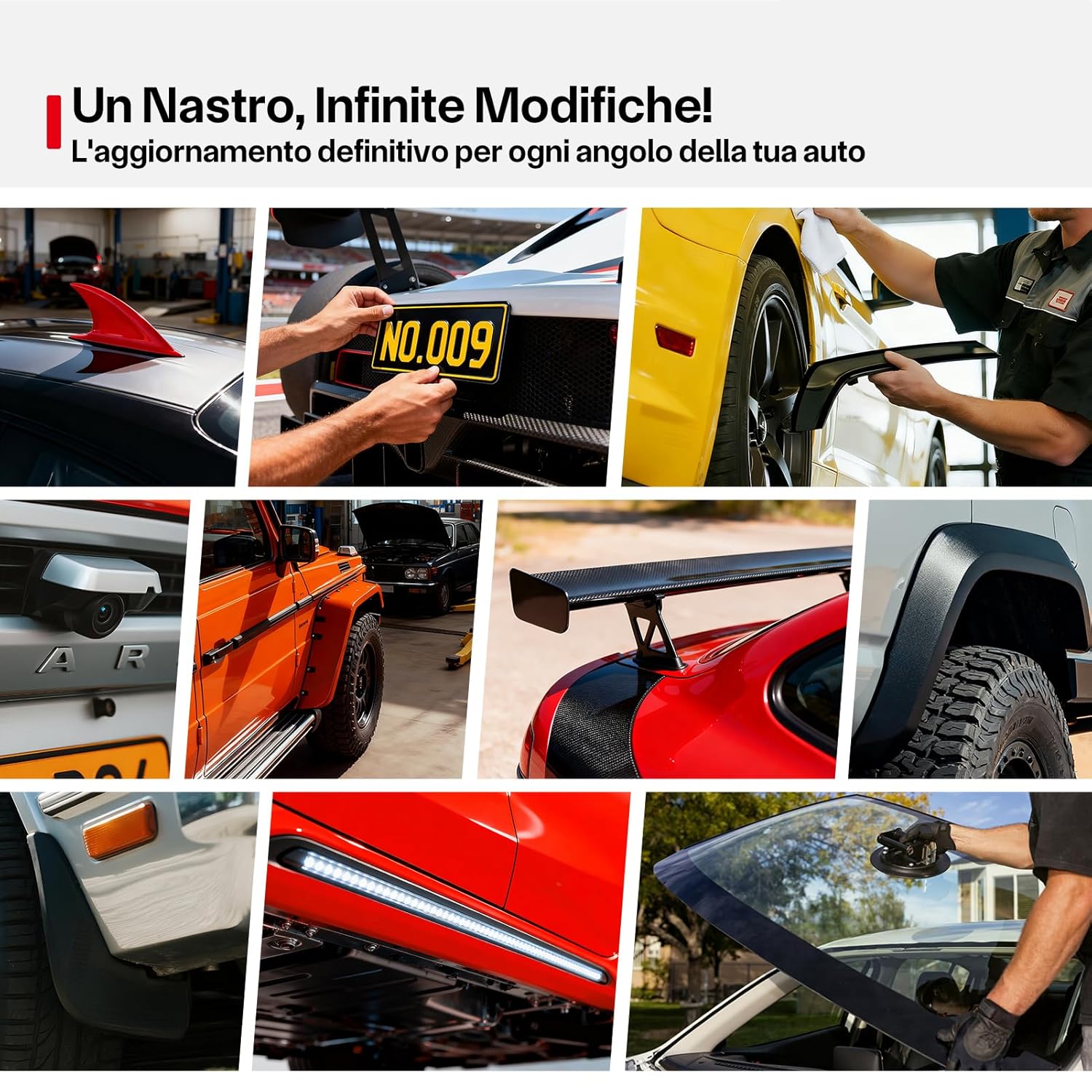 Thumbnail 6 de FIXCHORD 3M Nastro biadesivo extra forte per strisce LED, nero