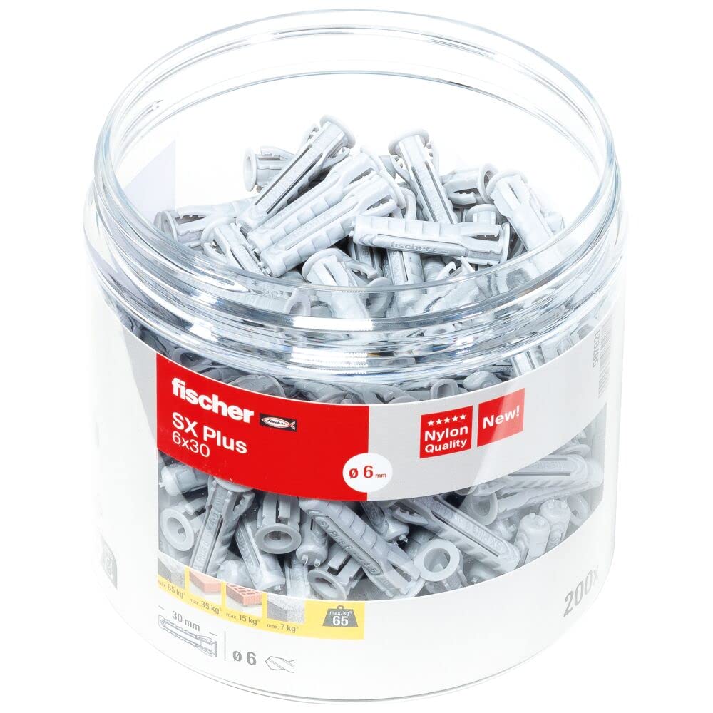 Detalle de Fischer SX Plus 6 x 30 mm, tassello a espansione