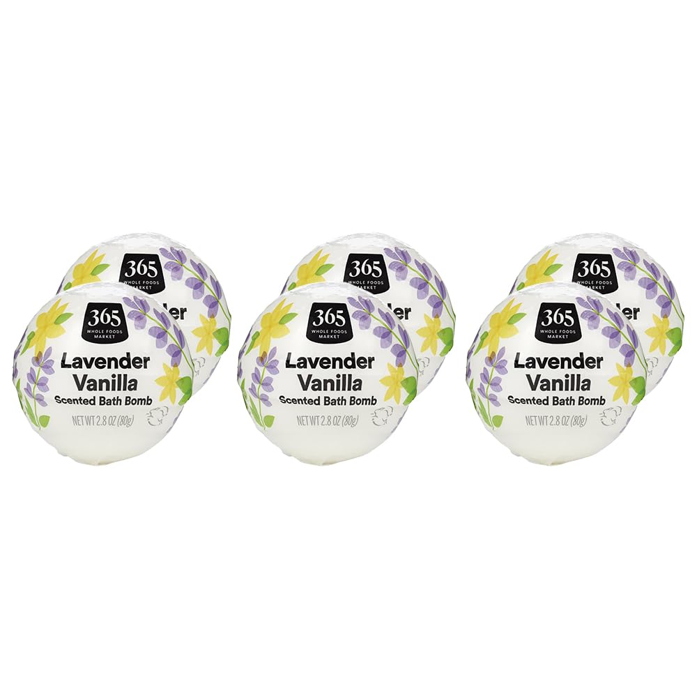 Detalle 2 de 365 by Whole Foods Market Fizzing Bath Bomb (Lavender Vanilla) 2.8 oz