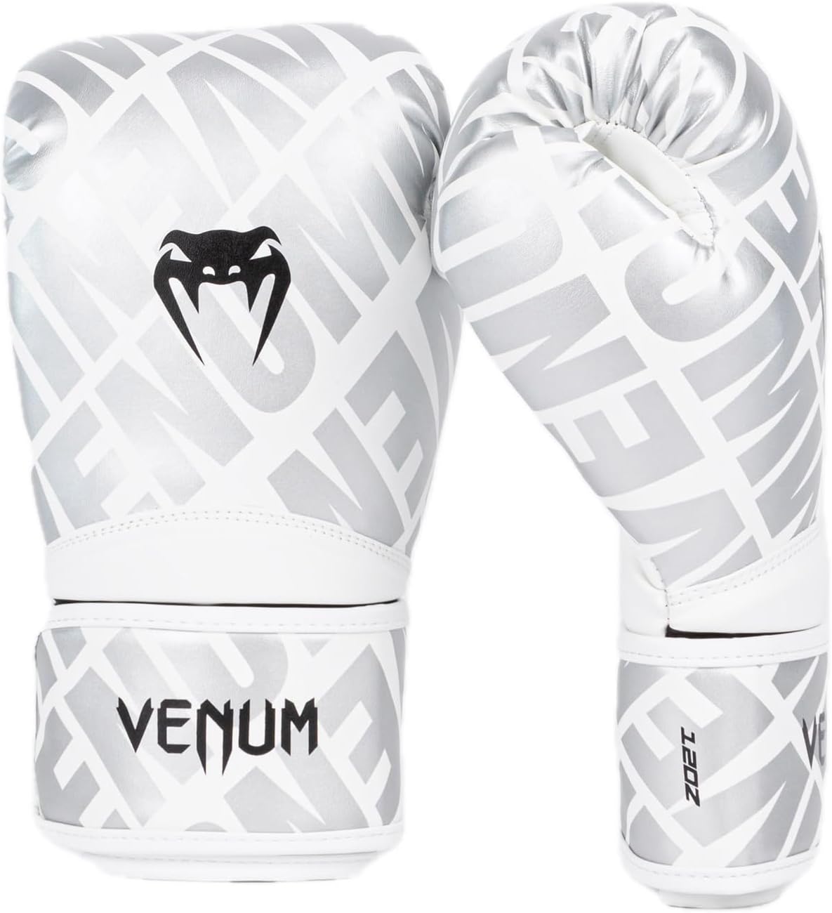 Thumbnail 6 de Venum Contender 1.5 Boxing Gloves, 16-Ounce Synthetic Leather, Grey/Black