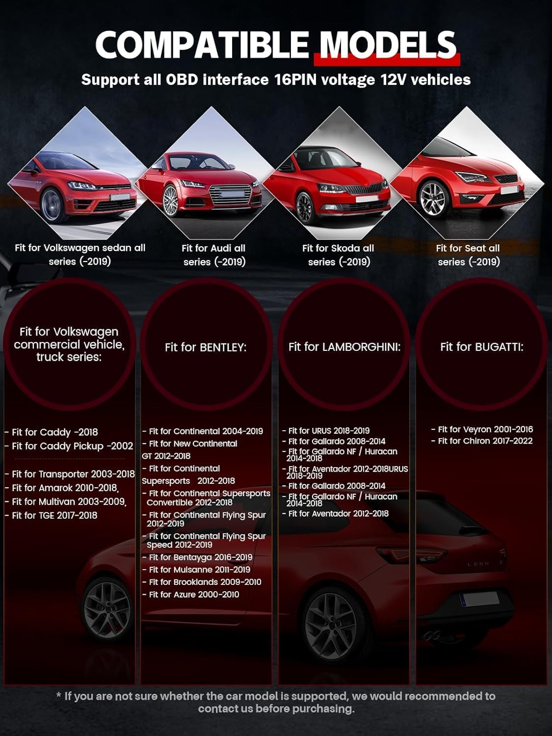 Thumbnail 4 de ANCEL VD500Pro: escáner diagnóstico VW Audi Skoda Seat