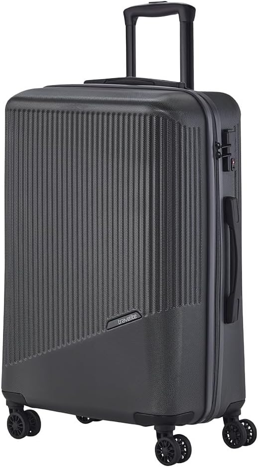 Thumbnail 2 de travelite BALI 96L 4-Wheel Hard Shell Suitcase (77 cm) – ABS, TSA Lock, Black
