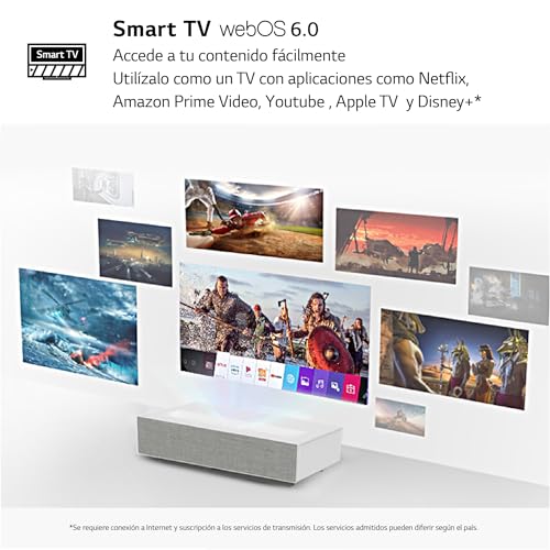 Detalle 2 de LG CineBeam HU715QW Proyector 4K 2.500 lúmenes