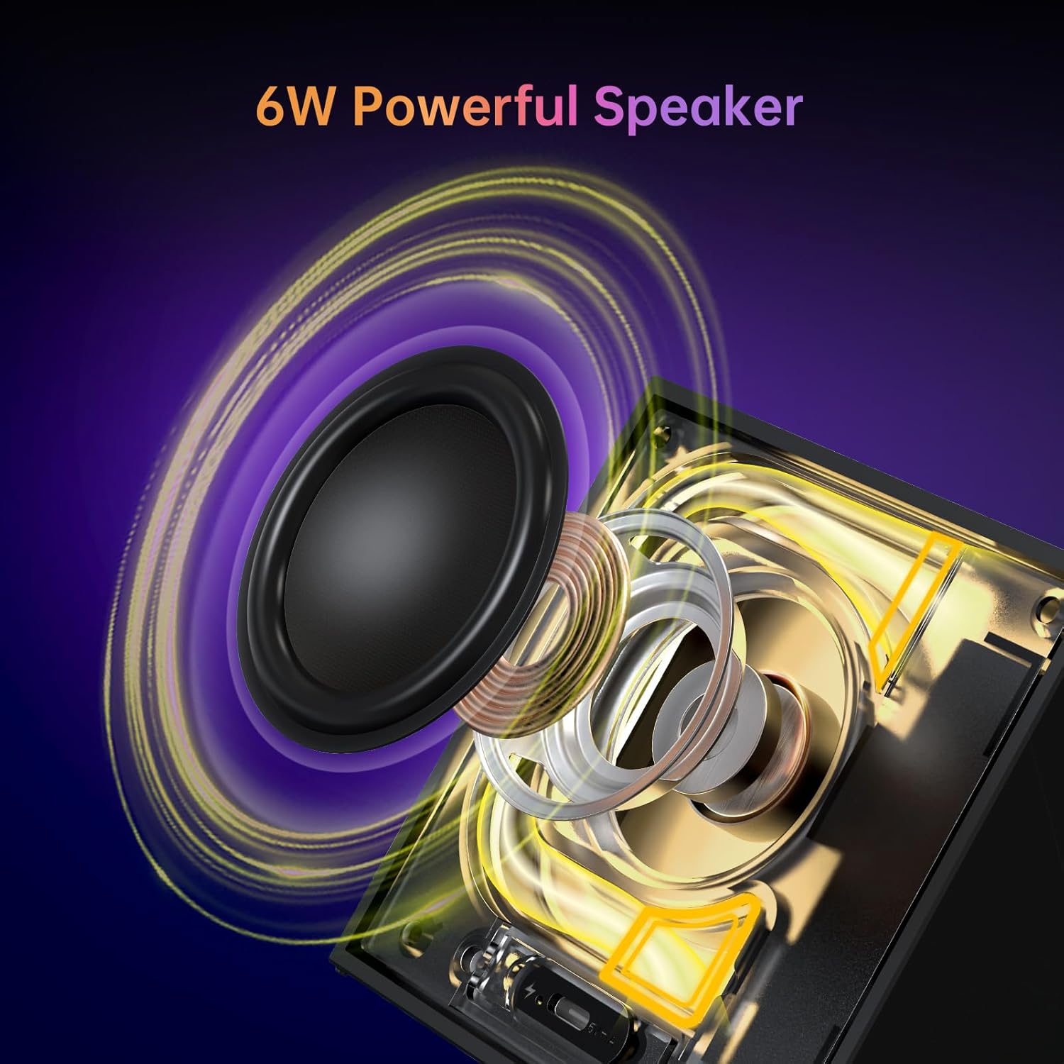 Thumbnail 1 de Divoom Timebox-Evo : Enceinte Bluetooth avec affichage Pixel Art 16x16 et affichage de la température