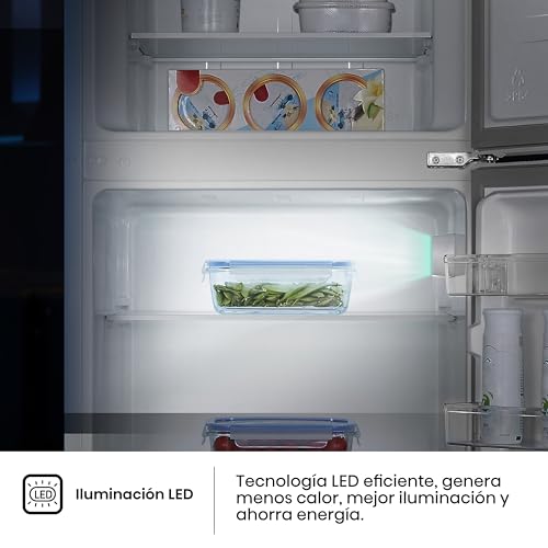 Thumbnail 12 de Hisense MTM55205E frigorífico de dos puertas con cajón de frutas y verduras, LED y 40 dBA