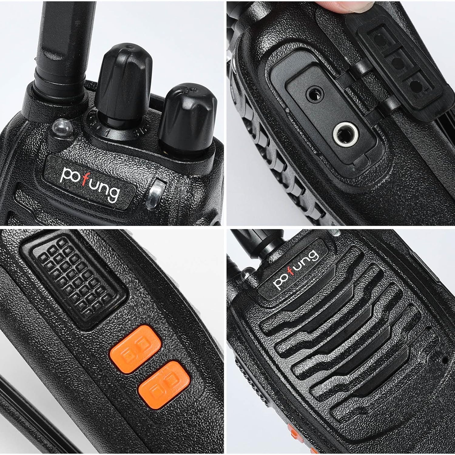 Detalle 2 de PMR446 Funkgerät PT88E 16 Kanäle von 500 m
