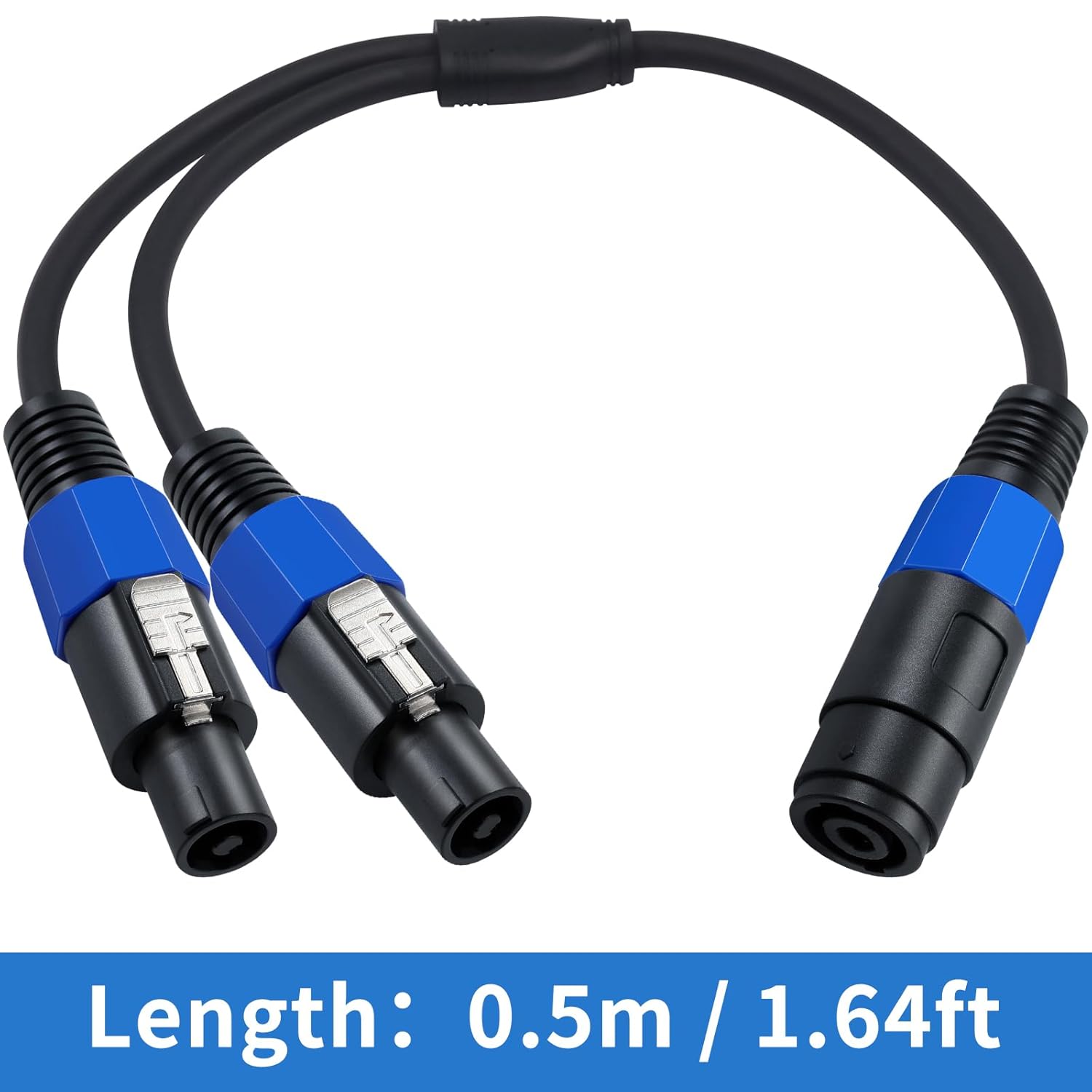 Thumbnail 6 de Maxhood 1.5ft Speakon Splitter Cable — 22 AWG, 1 Female to 2 Male