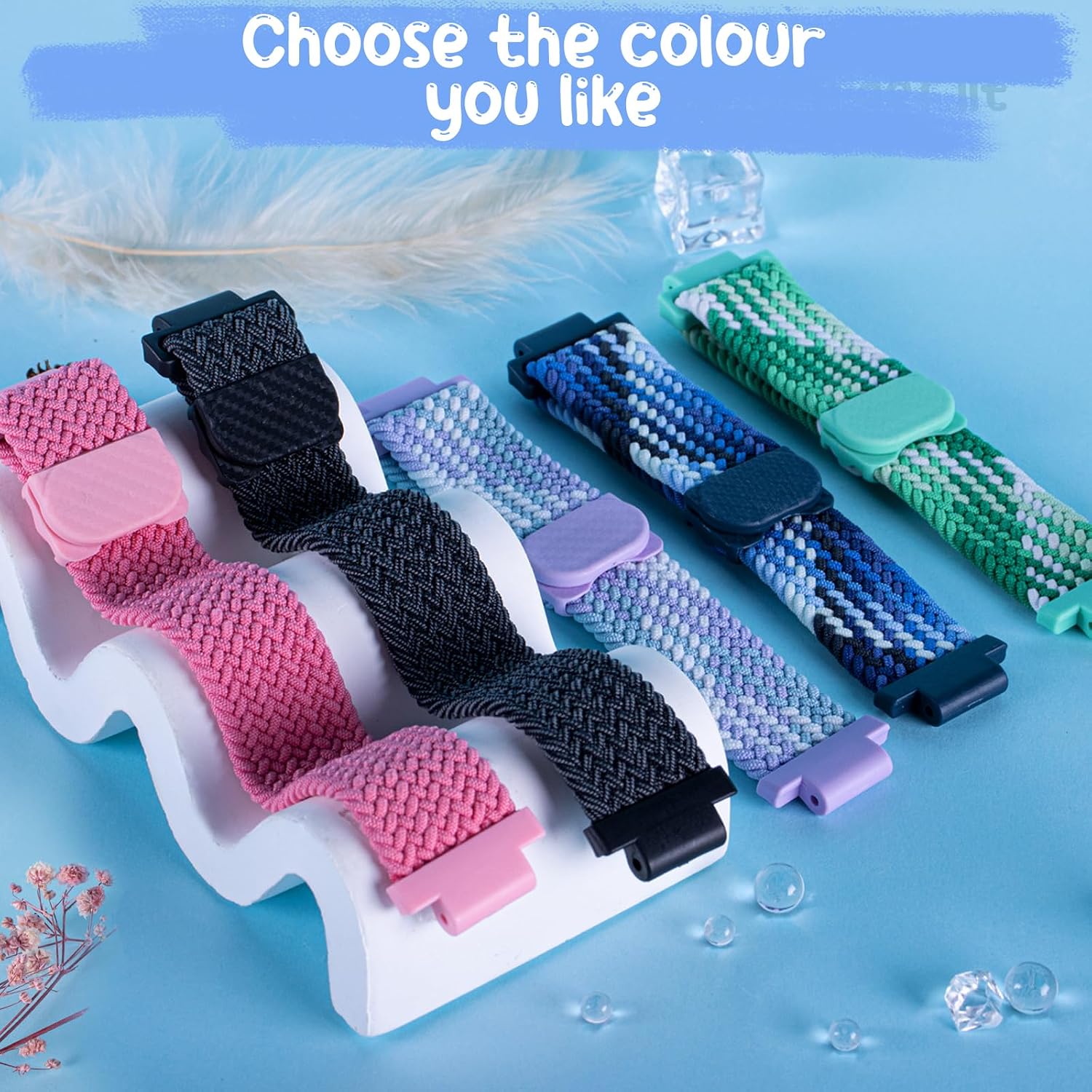 Detalle 2 de Hexasider Kids Straps replacement nylon wristbands for imoo Watch Phone Z7/Z6/Z1