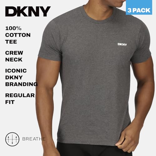 Thumbnail 3 de DKNY Camiseta cuello redondo 3 pack