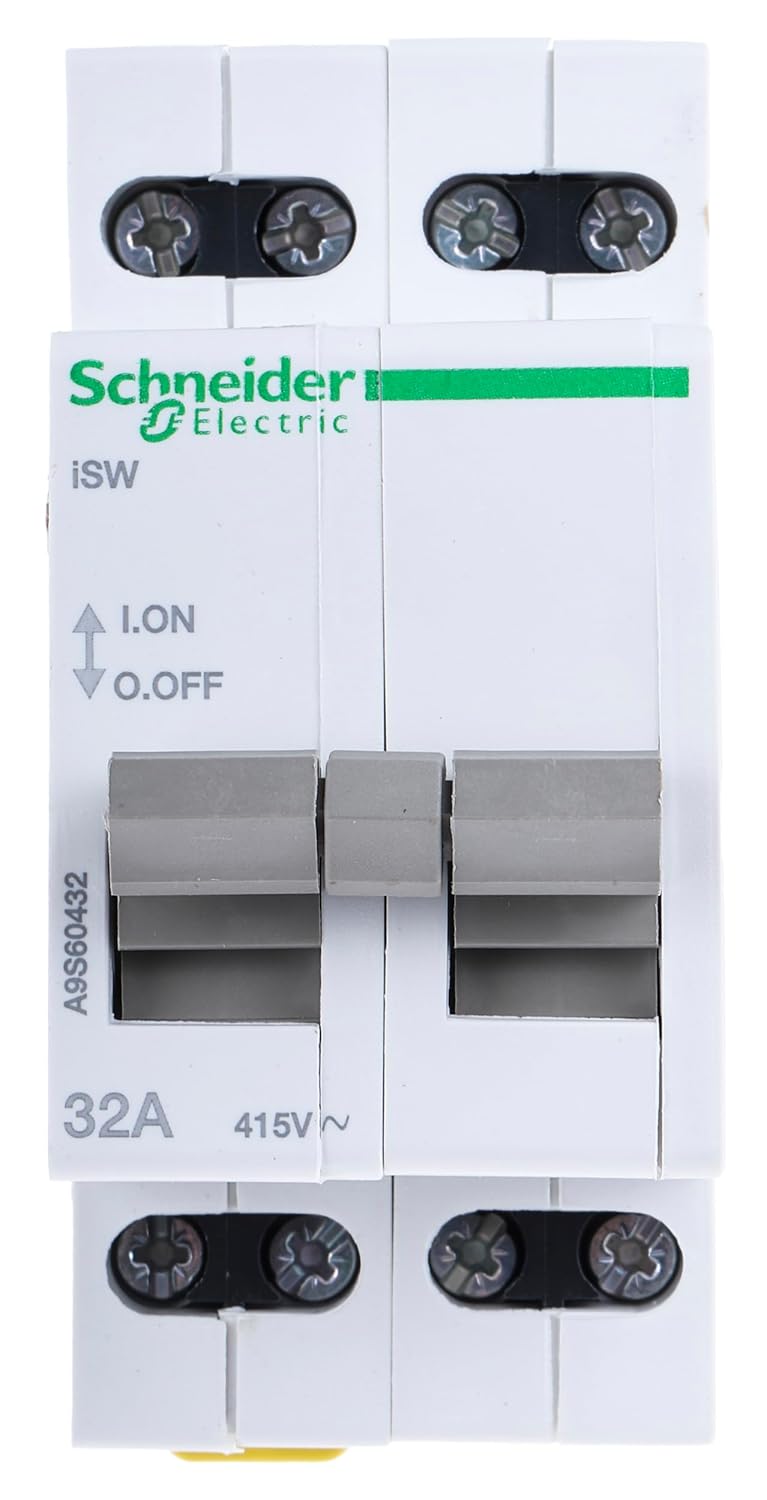 Schneider Electric iSW Trennschalter 4P-polig 32A IP40, 415V – Acti 9, 4 Schließer