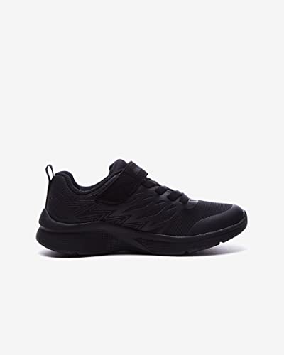 Detalle de Skechers Boys' Microspec Texlor Trainer (Black, 13 UK Child)