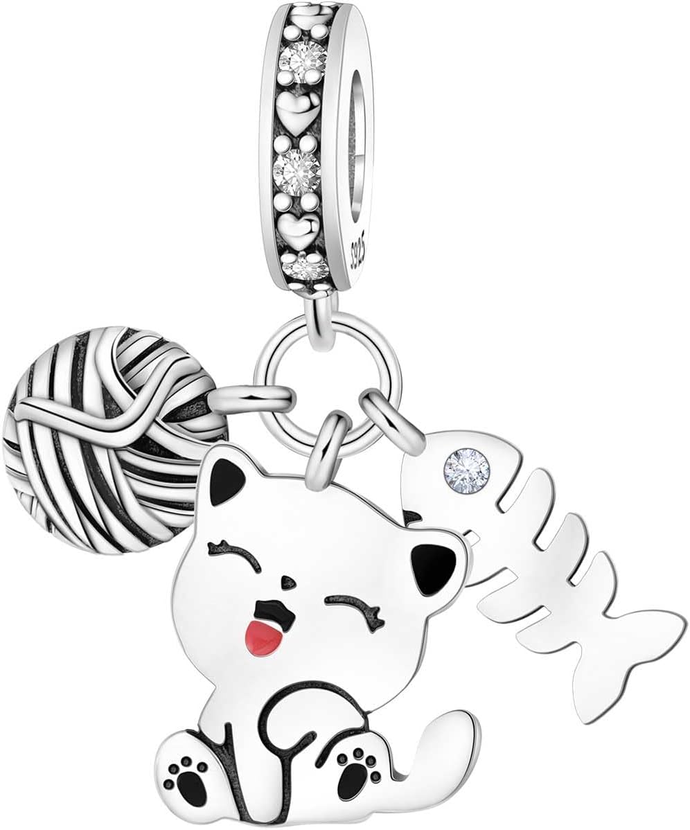Thumbnail 6 de CYCUFF Charms in Sterling Silver 925 per Bracciale e Collane Europee – Regalo elegante per Donne