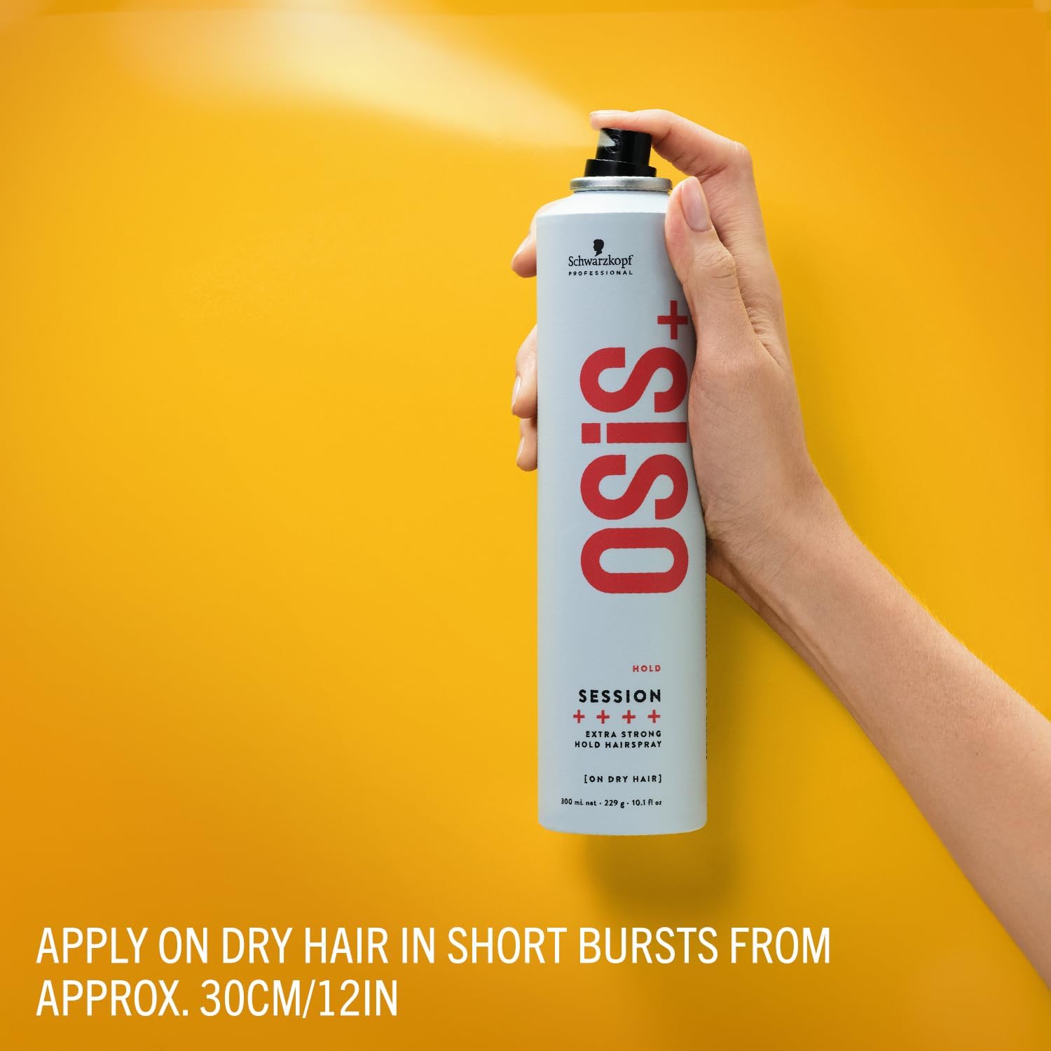 Thumbnail 2 de Schwarzkopf Professional OSiS Session Hairspray Long Lasting Wind Proof (Brushable Finish) 300 ml