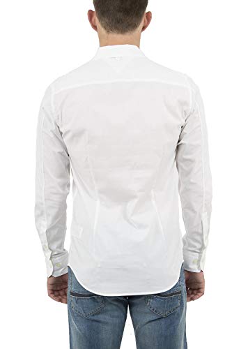 Thumbnail 3 de Tommy Jeans Tjm Original Stretch Shirt Dm0dm04405 Camisa Blanco L