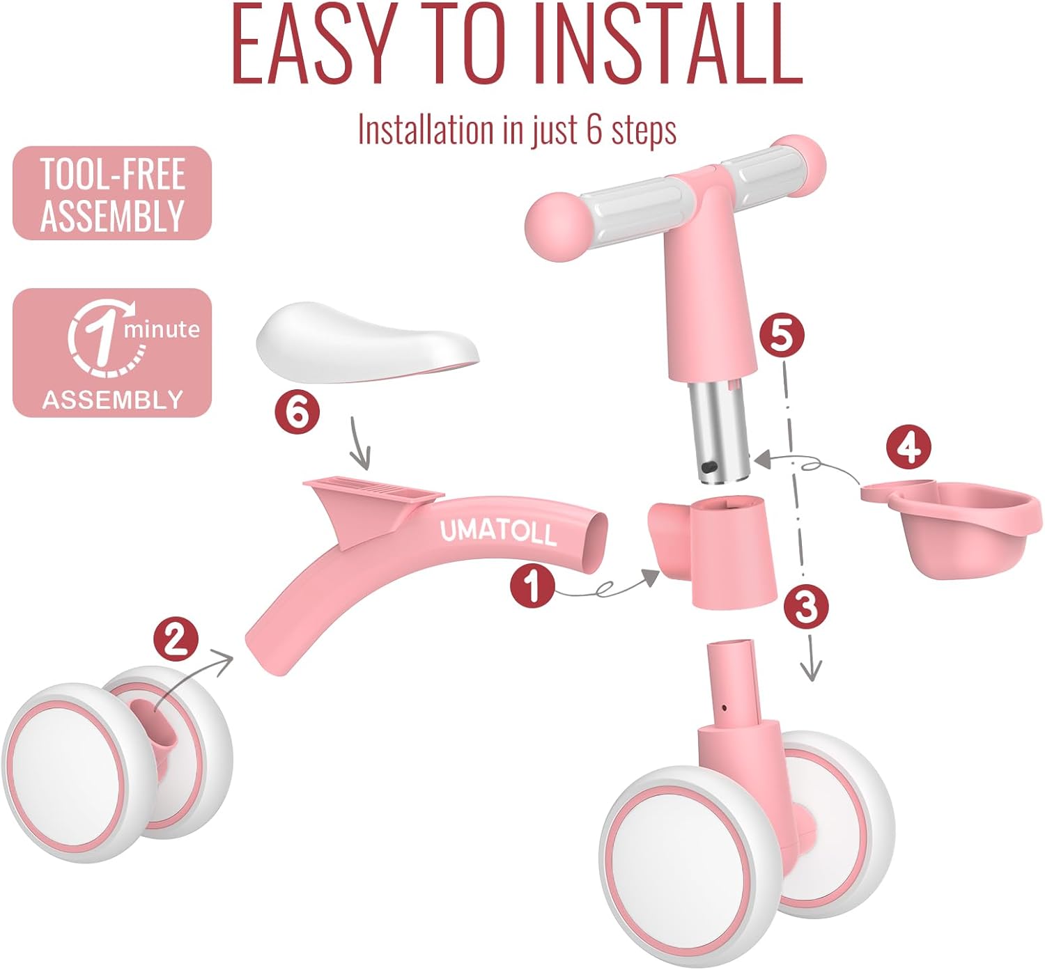 Thumbnail 3 de Umatoll Laufrad 12–24 Monate