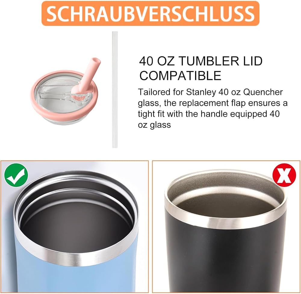 Detalle 2 de Stanley cup Deckel 40oz Ersatzset 2 Stück