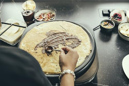 Detalle de SEVERIN Crêpes Maker CM 2199 – XXL‑Pfanne für süße Crêpes und herzhafte Galettes