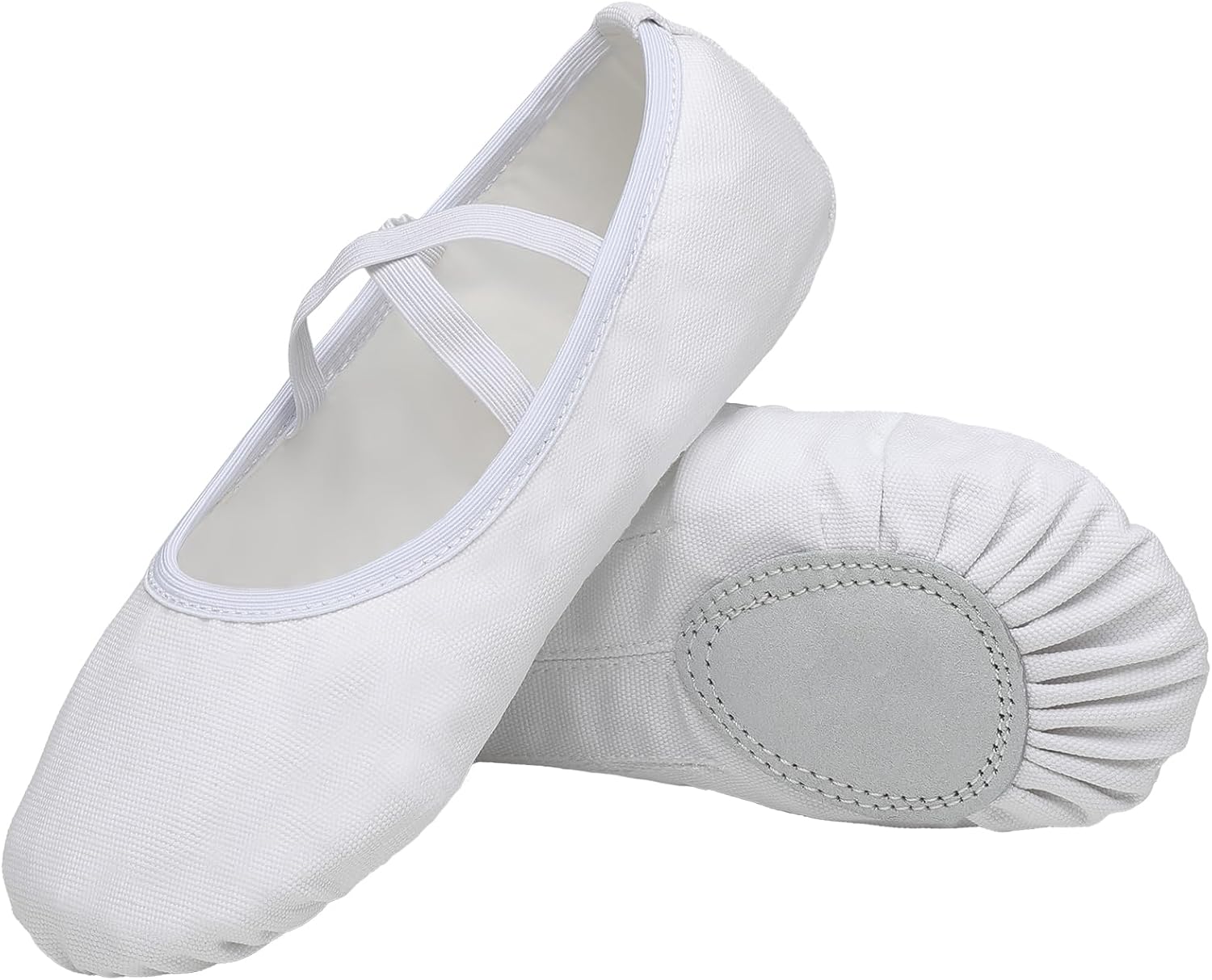 Detalle de Acfoda canvas-balletschoenen voor kinderen en volwassenen, EU 22-44