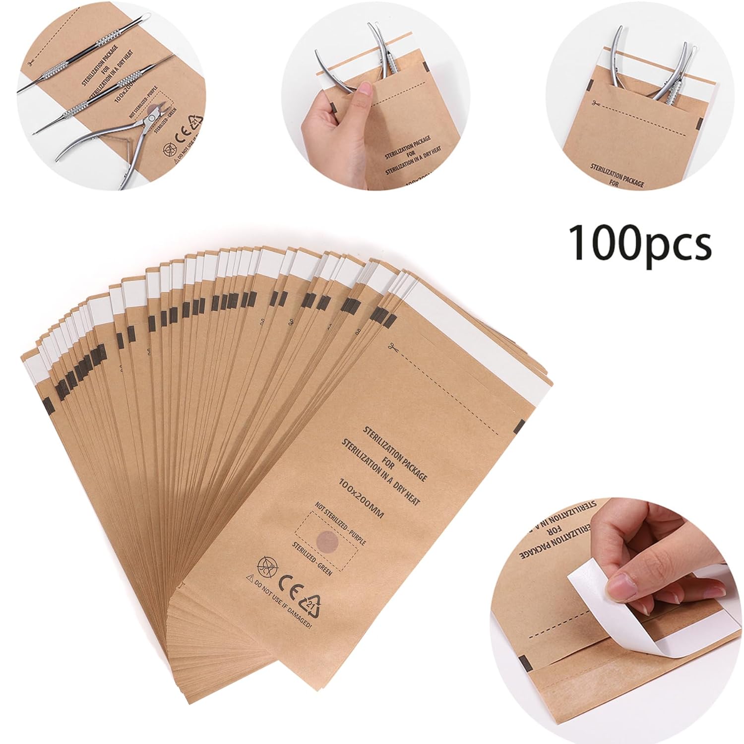 Thumbnail 3 de Lamca Disposable Sterilization Bags, Heat