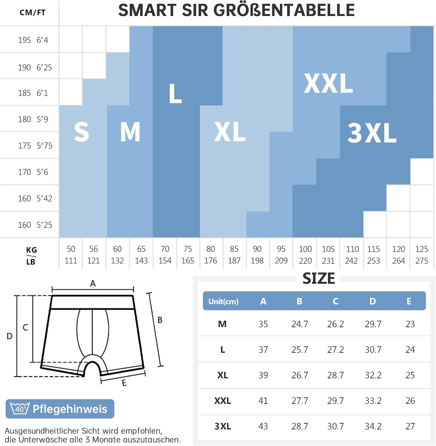 Thumbnail 5 de Boxershorts Smart Sir 12er-Pack für Herren