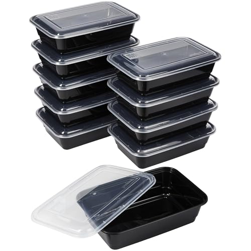 Imagen de GoodCook Meal Prep Containers, Single Compartment 10-Pack en OfertitasTOP