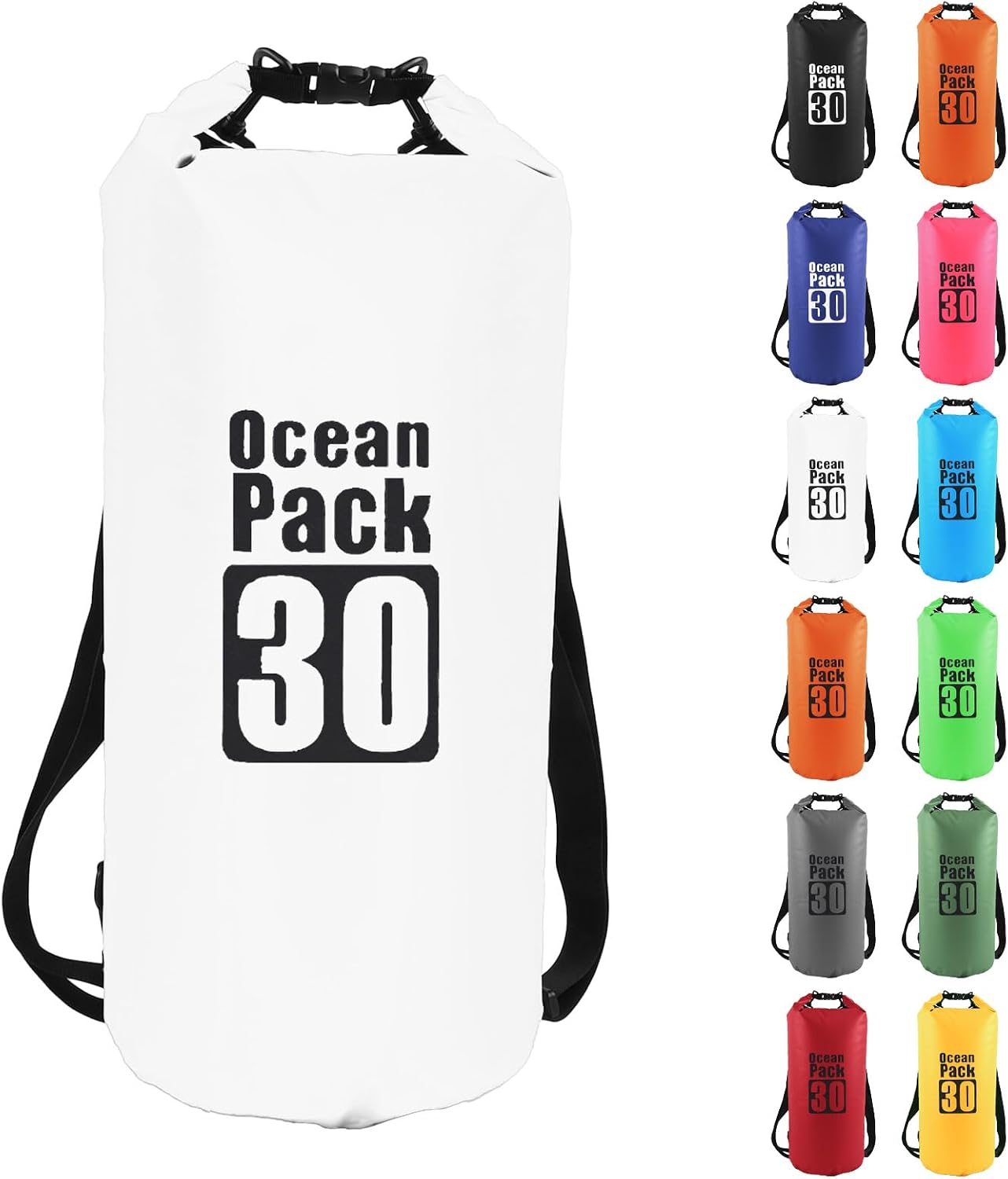 MOMAHUA 30L Dry Bag Weiß