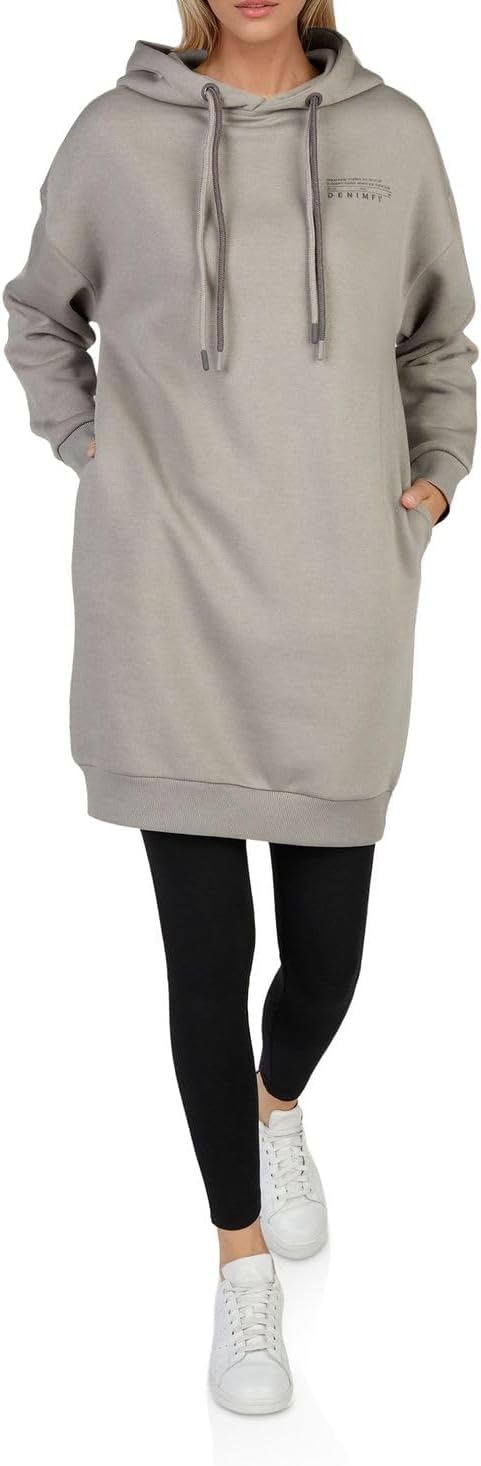 Detalle de Oversized Hoodie DFAnna lang für Damen